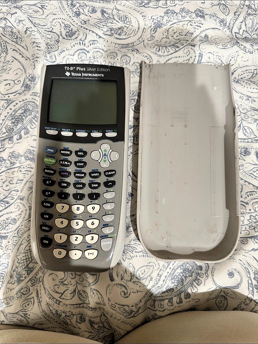Texas Instruments TI-83 Plus Silver Edition Graphing Calculator with Cover